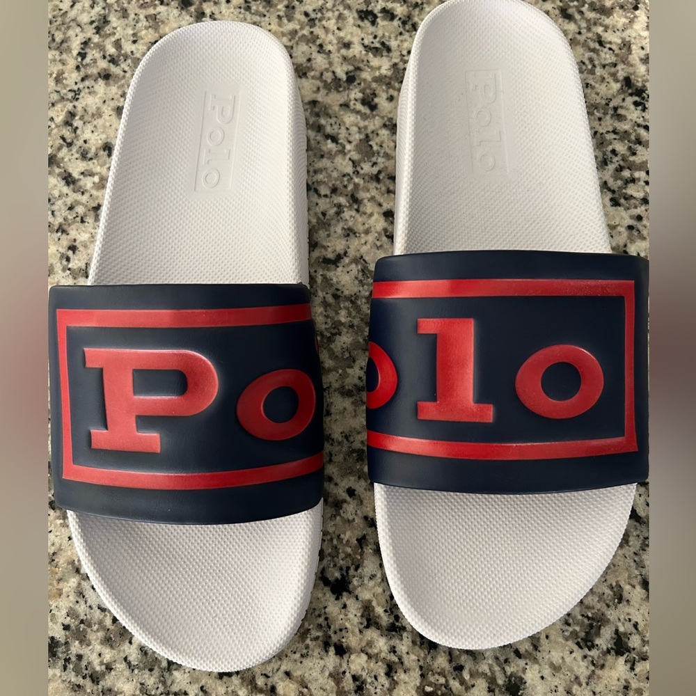 Polo slides Sz 12